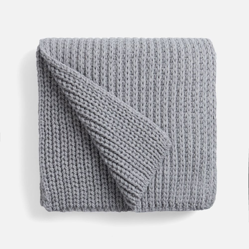 PS1710254481 teplo. Шарф Nordkapp, светло-серый меланж