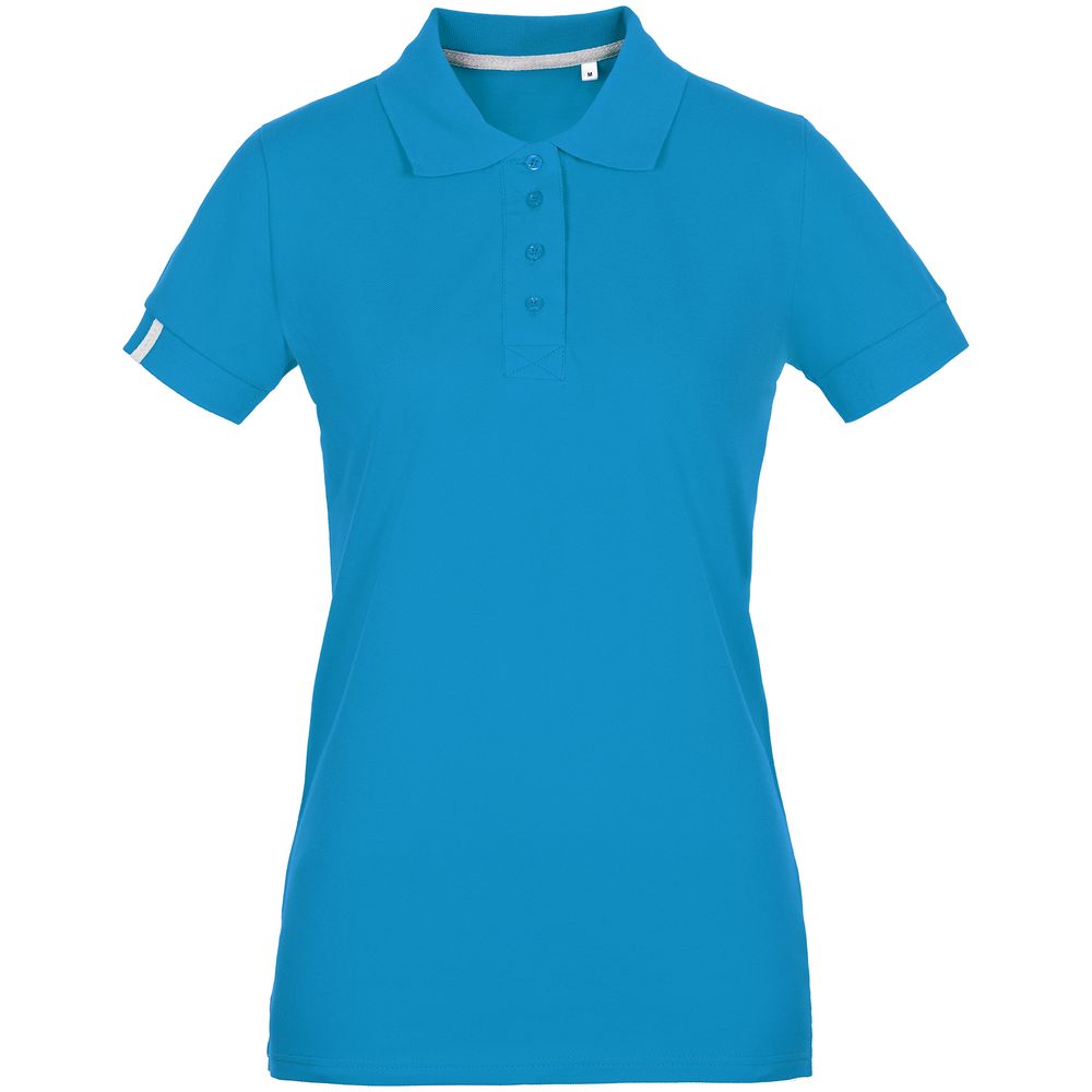 PS2408235631 Molti Rainman. Рубашка поло женская Virma Premium Lady, бирюзовая