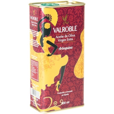 PS2203157798 Масло оливковое Valroble Arbequina, в жестяной упаковке