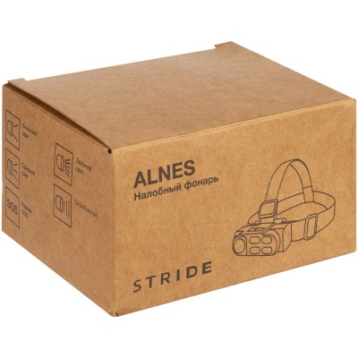 PS171025861 Stride. Налобный фонарик аккумуляторный Alnes, черный