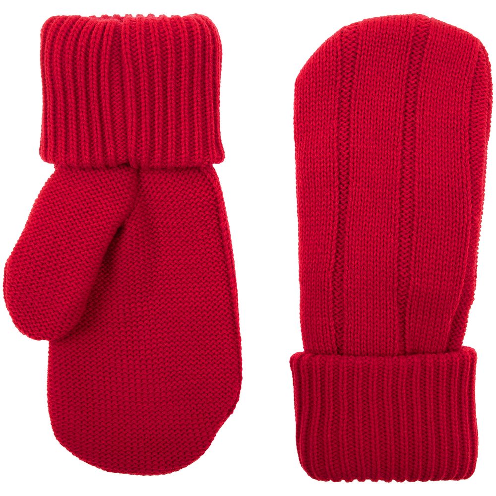 PS1710251552 teplo. Варежки Knit Beat, красные