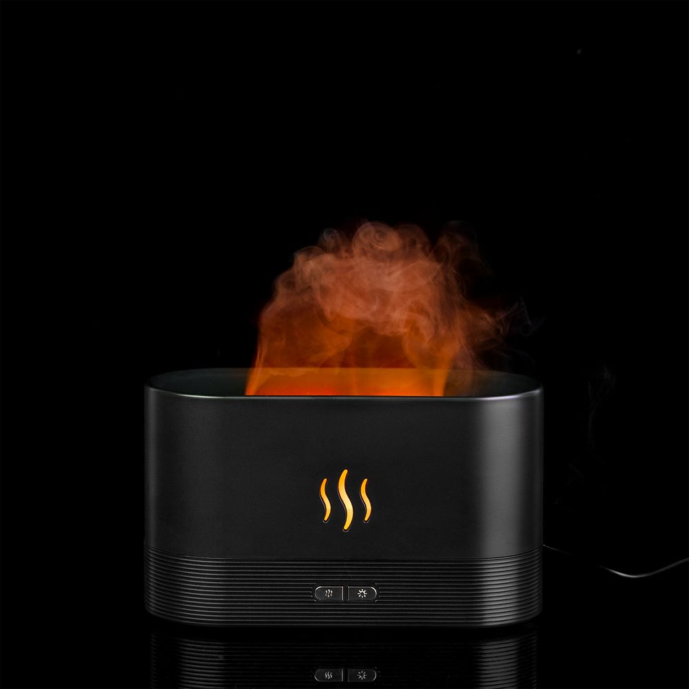 PS171025339 Molti. Увлажнитель-ароматизатор с имитацией пламени Fuego ver.2, черный