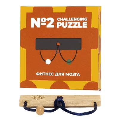 PS2102082605 IQ Puzzle. Головоломка Challenging Puzzle Wood, модель 2