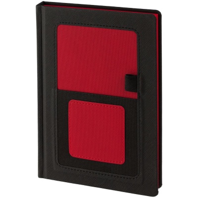 PS2408238662 Контекст. Ежедневник Mobile, недатированный, черно-красный