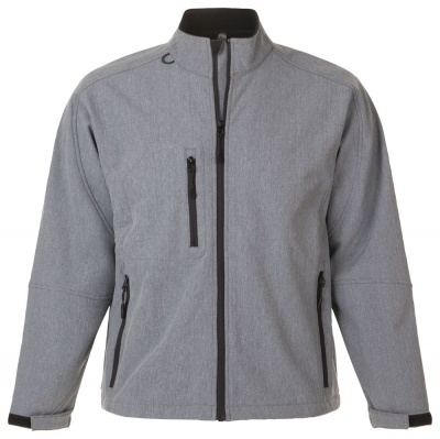 PS1701022097 Sol&#39;s. Куртка мужская на молнии RELAX 340, серый меланж