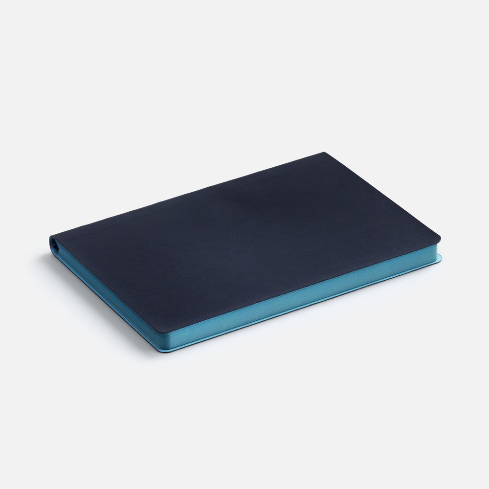 PS1710252151 Inspire. Ежедневник Doppio, недатированный, синий с голубым