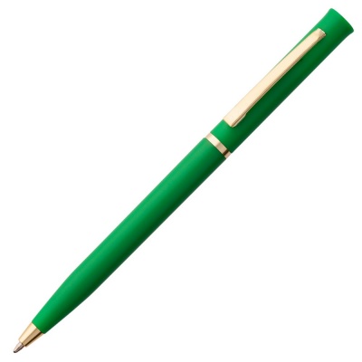 PS1701024397 Open. Ручка шариковая Euro Gold, зеленая