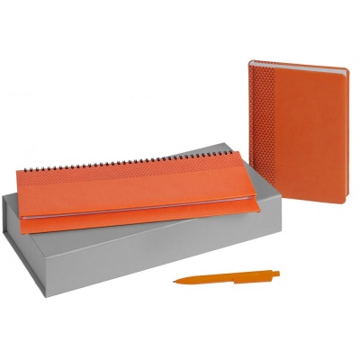 PS2012849 Набор Brand Planner, оранжевый