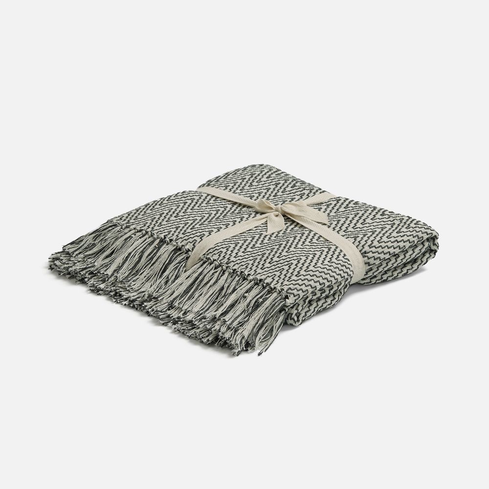 PS1710254194 Molti. Плед Saltoro, темно-серый