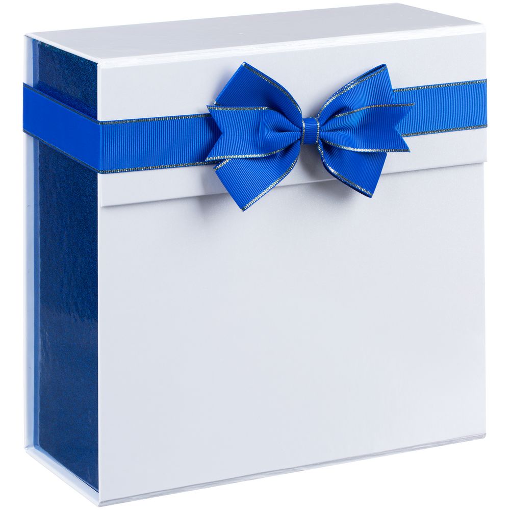 PS1710251442 Коробка складная Gallant, M, белая с синим