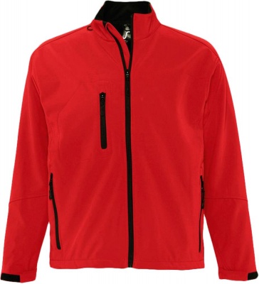 PS5TX-RED40 Sol&#39;s. Куртка мужская на молнии RELAX 340, красная
