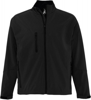 PS5TX-BLK39 Sol&#39;s. Куртка мужская на молнии RELAX 340, черная