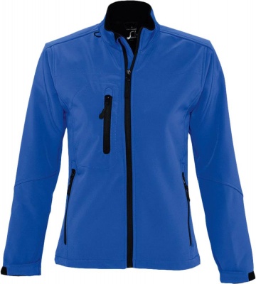 PS5TX-BLU40 Sol&#39;s. Куртка женская на молнии ROXY 340 ярко-синяя