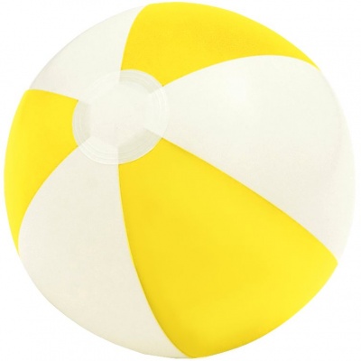 PS2203157817 Надувной пляжный мяч Cruise, желтый с белым