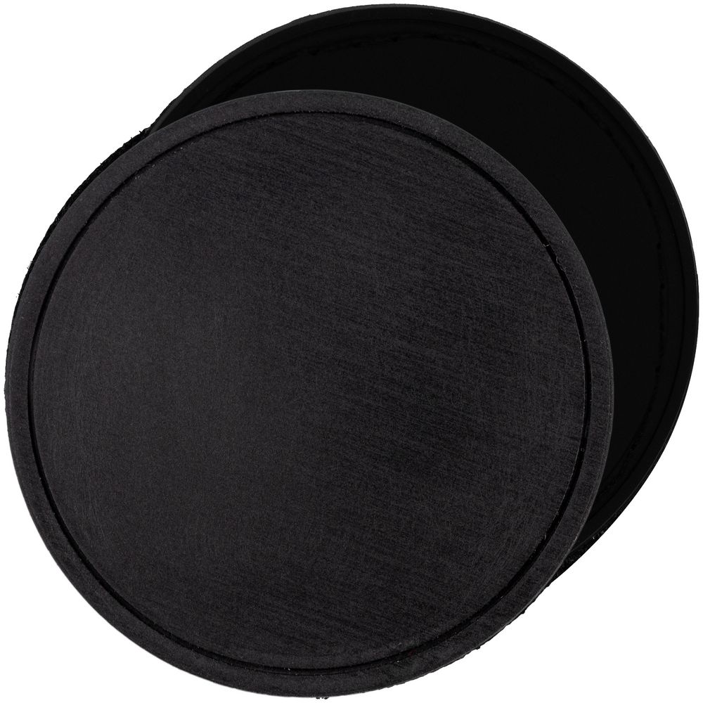 PS2408239410 сделано в России. Лейбл из ПВХ с липучкой Menteqo Round, черный