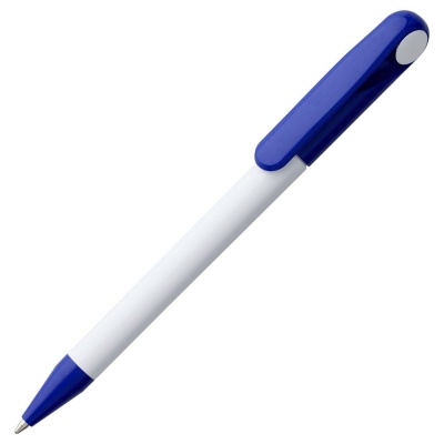 PSB-WHT43 Prodir. Ручка шариковая Prodir DS1 TPP, белая с синим