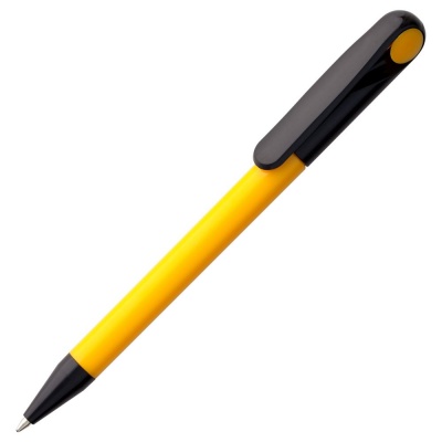 PSB-BLK9 Prodir. Ручка шариковая Prodir DS1 TPP, желтая с черным