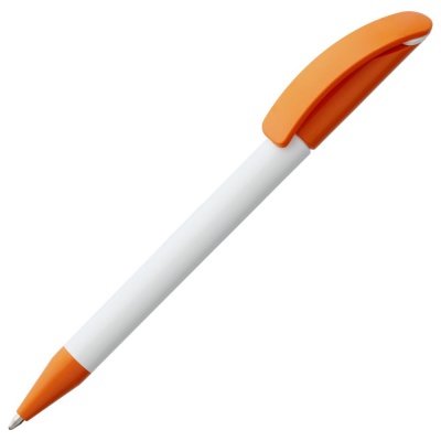 PS1701024438 Prodir. Ручка шариковая Prodir DS3 TPP Special, белая с оранжевым