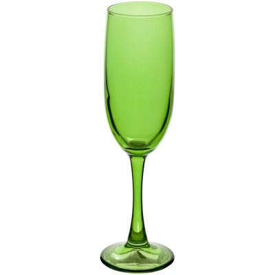 PS2011387 Бокал для шампанского Enjoy, зеленый