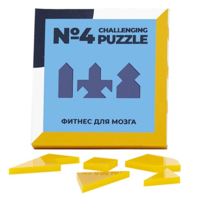 PS2102082607 IQ Puzzle. Головоломка Challenging Puzzle Acrylic, модель 4
