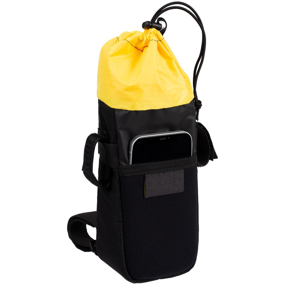 PS2408232674 сделано в России. Велосумка на руль Feed Bag, черная