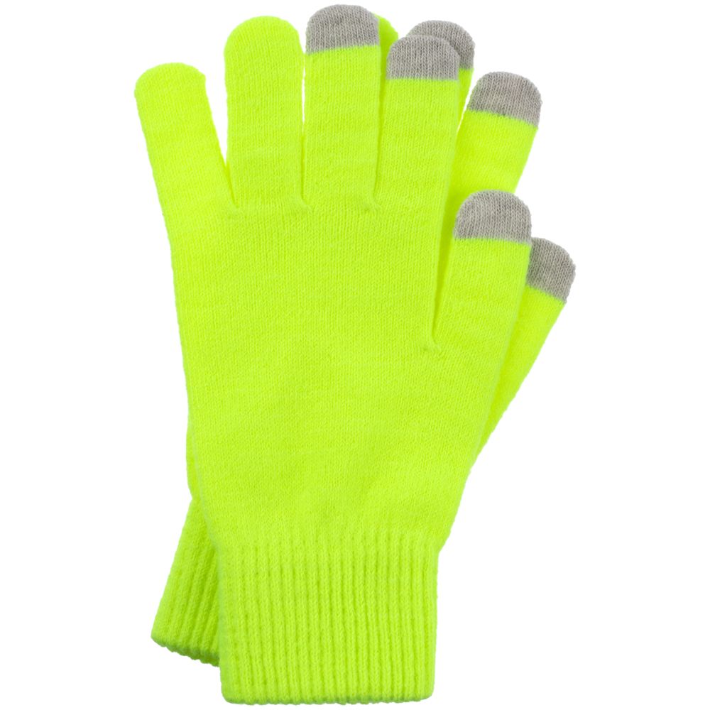 PS1710251067 Molti Urban Flow. Перчатки сенсорные Urban Flow, салатовые неон