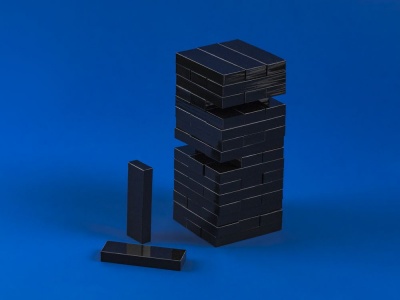 PS2102091031 Игра Acryllic Tower, черная