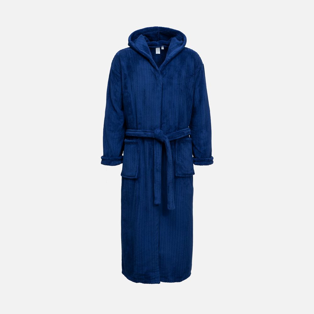 PS1710252302 Molti. Халат флисовый Magic Mantle, темно-синий