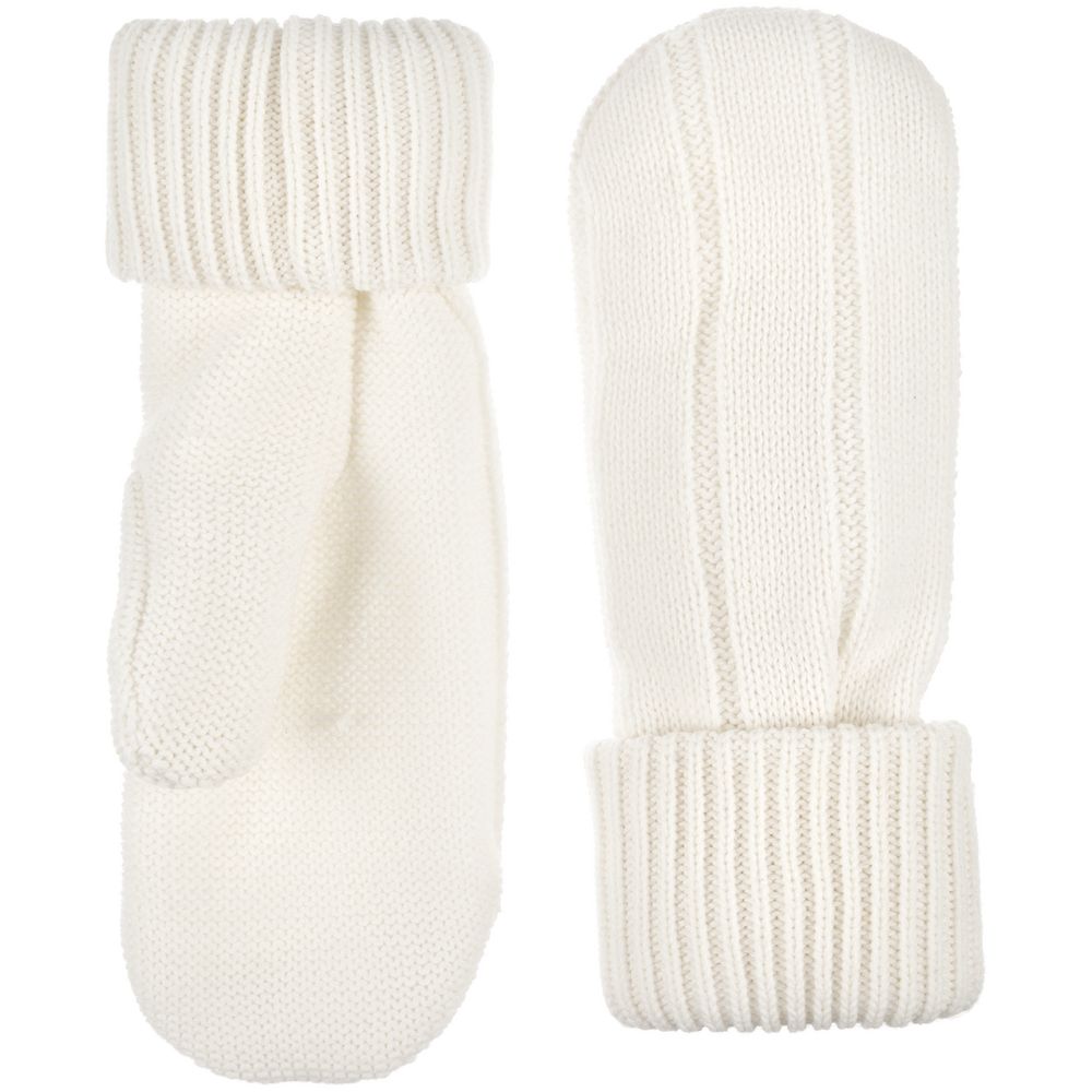 PS1710254402 teplo. Варежки Knit Beat, белые (молочные)