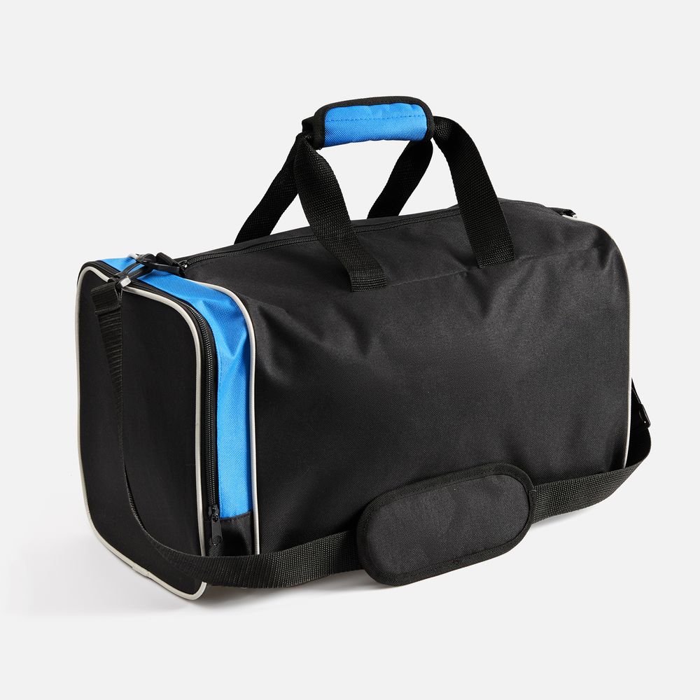 PS1710252072 Спортивная сумка Fitnext, черная с синим