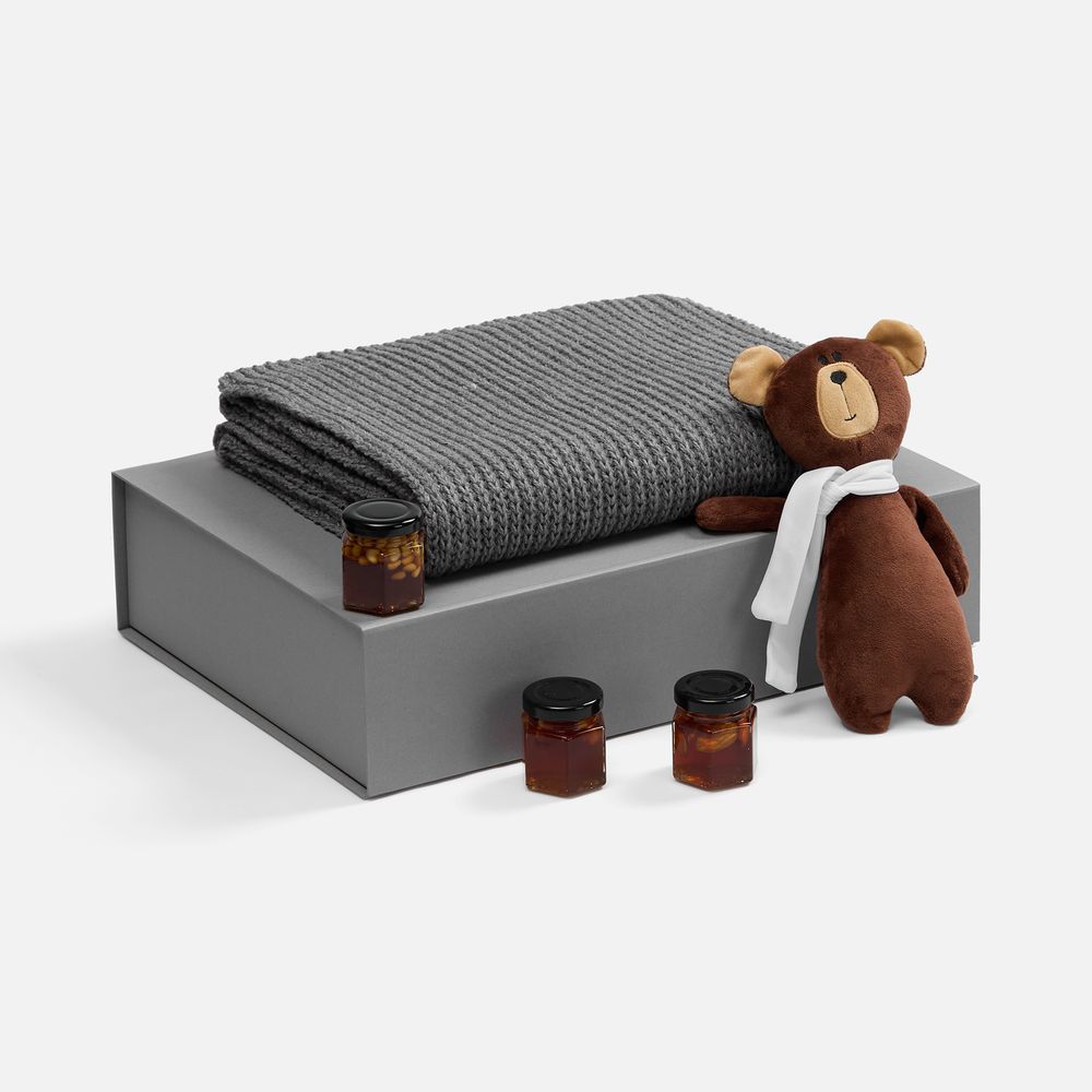 PS1710255504 Набор WinterWish, серый