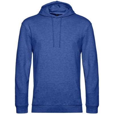 PS2102084291 BNC. Толстовка с капюшоном унисекс Hoodie, ярко-синий меланж