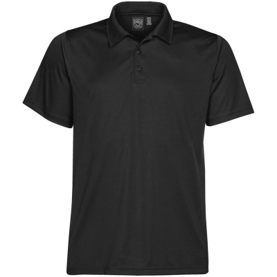 PS2102086457 Stormtech. Рубашка поло мужская Eclipse H2X-Dry, черная