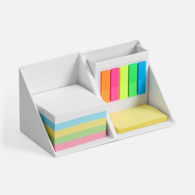 PS1710251852 Настольный набор со стикерами Mnemonic ver.2, белый