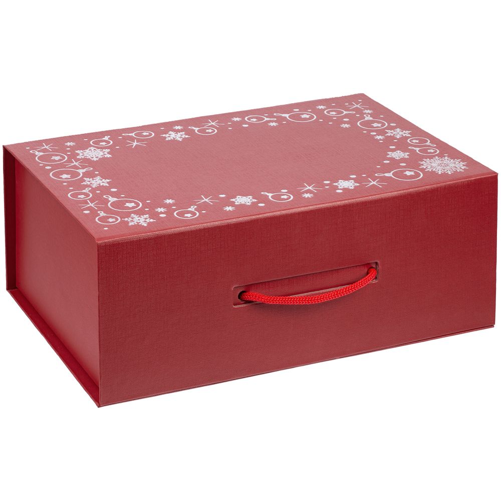 PS2408234013 сделано в России. Коробка New Year Case, красная