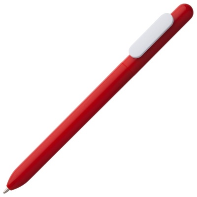 PS2003710 Open. Ручка шариковая Slider, красная с белым