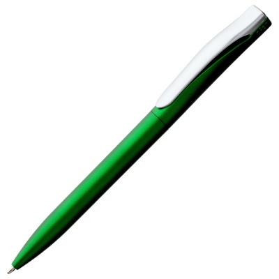 PS15097091 Open. Ручка шариковая Pin Silver, зеленый металлик