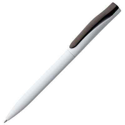 PS15097080 Open. Ручка шариковая Pin, белая с черным