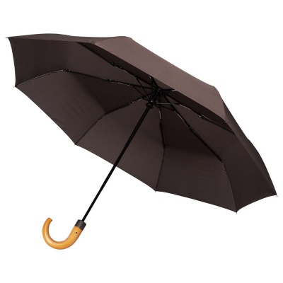PS1701024612 Unit. Складной зонт Unit Classic, коричневый