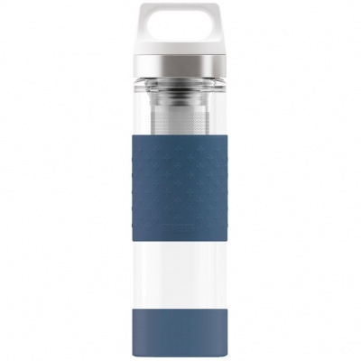 PS2102088104 Sigg. Бутылка для воды Glass WMB, синяя