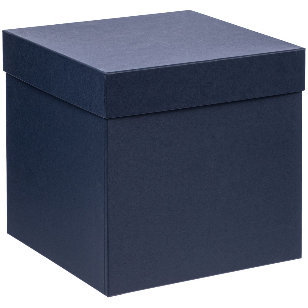 PS2408232754 сделано в России. Коробка Cube, L, синяя