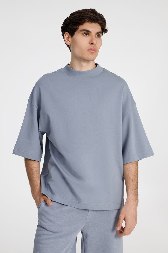 PS1710251179 andor. Футболка оверсайз унисекс T9, серая