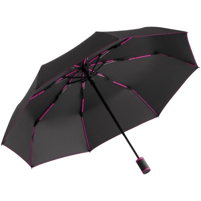 PS2203158211 Fare. Зонт складной AOC Mini с цветными спицами, розовый