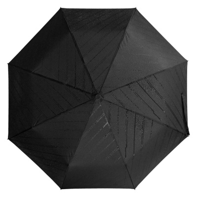 PS1701024611 Складной зонт Magic с проявляющимся рисунком, черный
