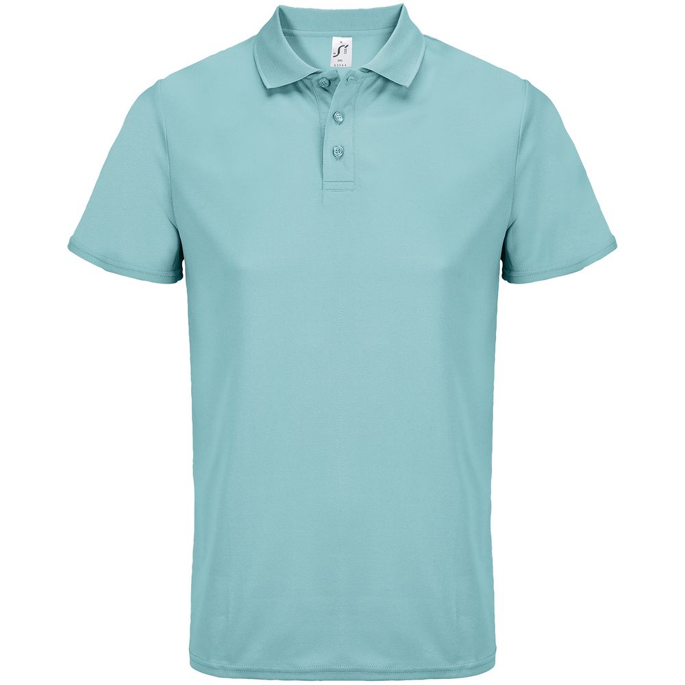 PS1710253650 Sol&#39;s. Рубашка поло унисекс Pitcher, голубая (морская волна)
