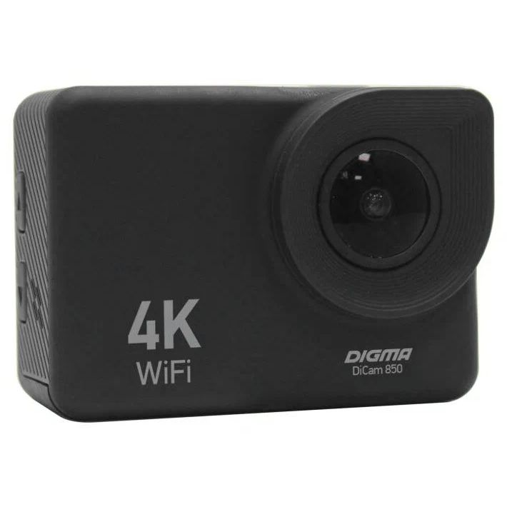 PS2408233541 DIGMA. Экшн-камера Digma DiCam 850, черная