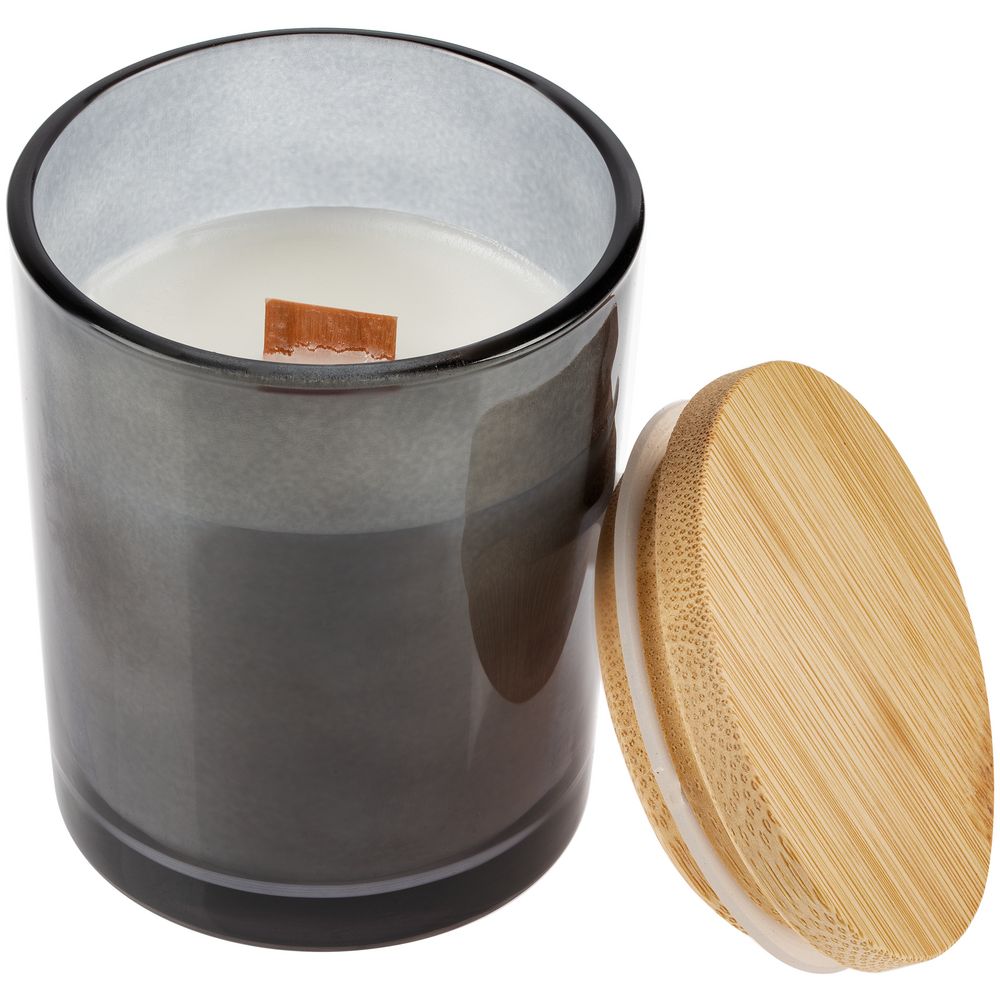 PS2408239813 сделано в России. Свеча ароматическая Savor Flavor, кедр и вишневый сироп