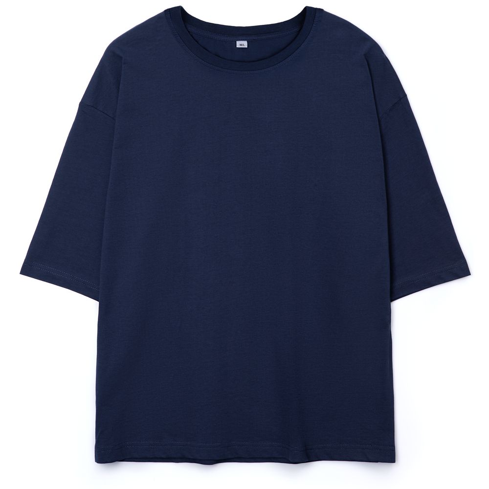 PS1710251097 Molti. Футболка оверсайз унисекс Base Space, темно-синяя