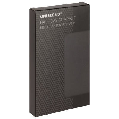 PS2002944 Uniscend. Внешний аккумулятор Uniscend Half Day Compact 5000 мAч, черный