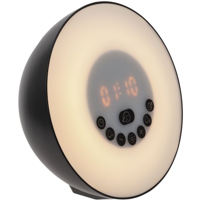 PS2102087800 Indivo. Лампа-колонка dreamTime для пробуждения светом и музыкой, черная